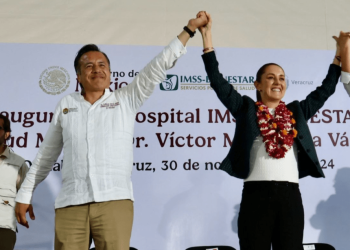 Claudia Sheinbaum reconoce a Cuitláhuac García, quien deja estos pendientes en Veracruz