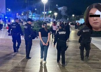 Detienen a Melanie Barragán, joven que recibió una golpiza de su novio; por presunto robo en una tienda