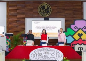 El Gobierno de Solidaridad se construye con los valores sólidos de la 4T: Estefanía Mercado