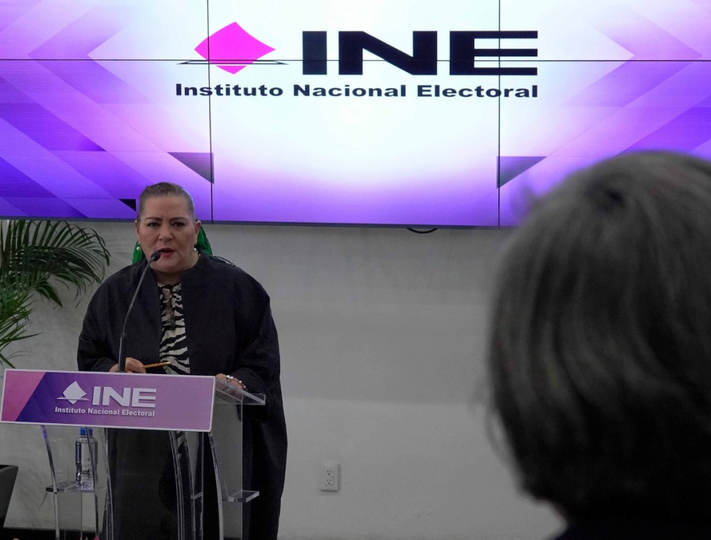 La presidenta del INE, Guadalupe Taddei, señala los retos para el instituto en la elección de junio próximo