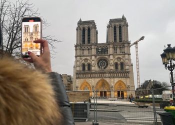 “Esta misa es un milagro”, dicen mexicanos que vinieron a Notre Dame a tributo a Guadalupe