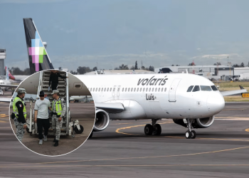 Fiscalía imputa cinco delitos a hombre que intentó desviar avión de Volaris