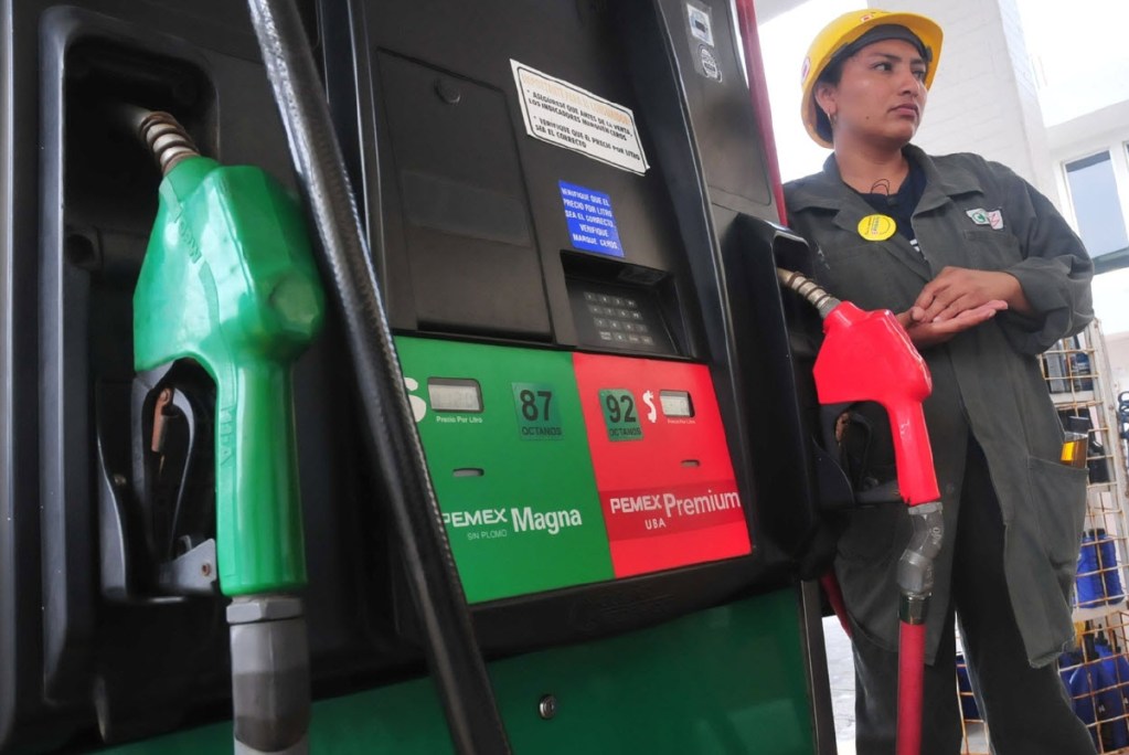 Estación de gasolina de la Ciudad de México. En la recta final del año 2024 no habrá subsidios disponibles para enfrentar un eventual “gasolinazo”