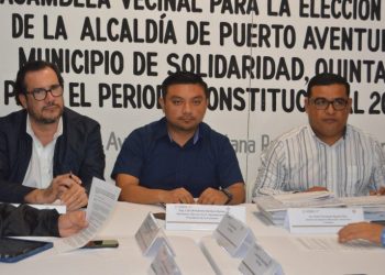 Instalan Comisión Operativa de la Asamblea Vecinal para la Elección de Miembros de la Alcaldía de Puerto Aventuras