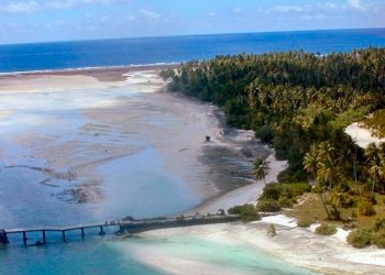 ‘Isla de la Navidad’ celebra la llegada del 2025 antes que el resto del mundo