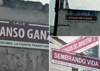 La 4T renombra calles de Tultitlán: “Me canso ganso”, entre los nuevos nombramientos