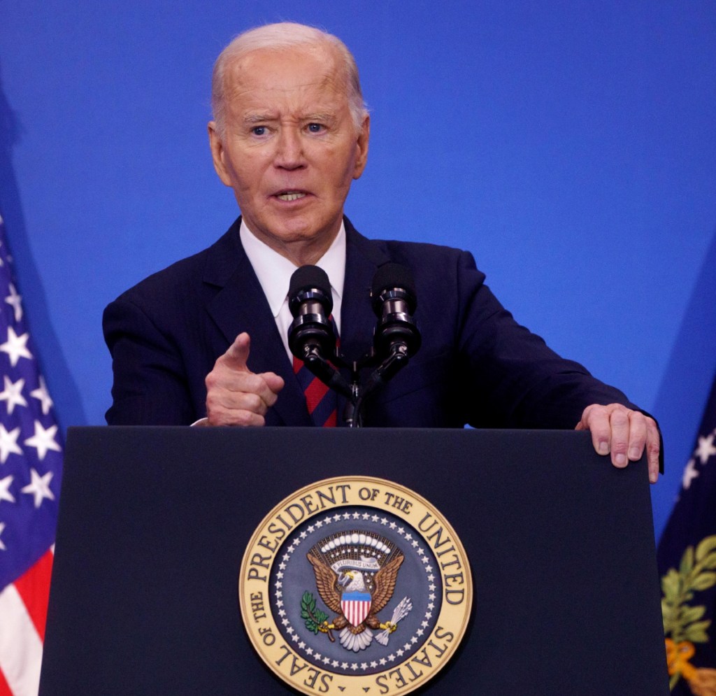 Joe Biden, presidente de los Estados Unidos, habló sobre la situación económica que deja al final de su administración, ayer en Washington