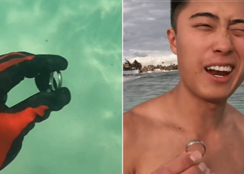 Mexicano, un héroe al recuperar anillo de bodas de extranjero en Playa del Carmen