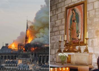 ¿Milagro de la Virgen de Guadalupe en Notre Dame? Historia de cómo se salvó del fuego
