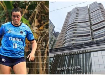 Muere futbolista brasileña tras caer de un edificio (vídeo)