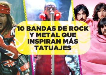 Música y tinta: Las 10 bandas de rock y metal que inspiran más tatuajes