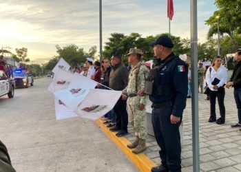 Participa la COEPROC en el arranque de operativos vacacionales Guadalupe-Reyes 2024-2025