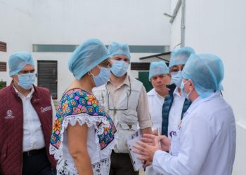 Supervisa Mara Lezama y el Director General del IMSS-Bienestar necesidades del Hospital General de Cancún “Jesús Kumate Rodríguez”