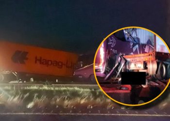 Tragedia en Veracruz: camión de pasajeros se estrella contra tráiler; 7 muertos