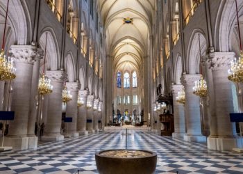 Un arquitecto de Coacalco, en los trabajos de reconstrucción en Notre Dame