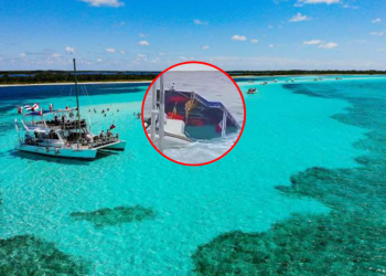 VÍDEO | Así se hundió una embarcación con turistas en Cozumel, ¿qué pasó?