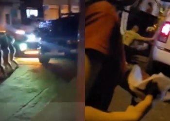 Vídeo | Conductor arrolla a caravana navideña en Michoacán; al menos dos muertos