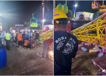 VÍDEO: Juego mecánico cae sobre puestos de comida en feria de Acapulco