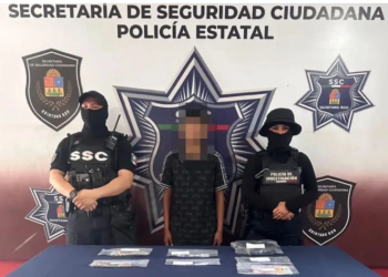Detienen a niño de 13 años vendiendo drogas en Cancún