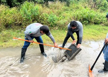 Reacción inmediata del gobierno de Solidaridad ante encharcamientos pluviales