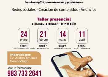 Imparten taller para fortalecer el consumo local en bienestar de artesanos y productores