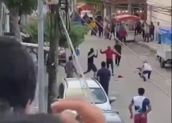 VIDEO: Riña campal en la colonia Colosio de Playa del Carmen desata caos y miedo entre los vecinos