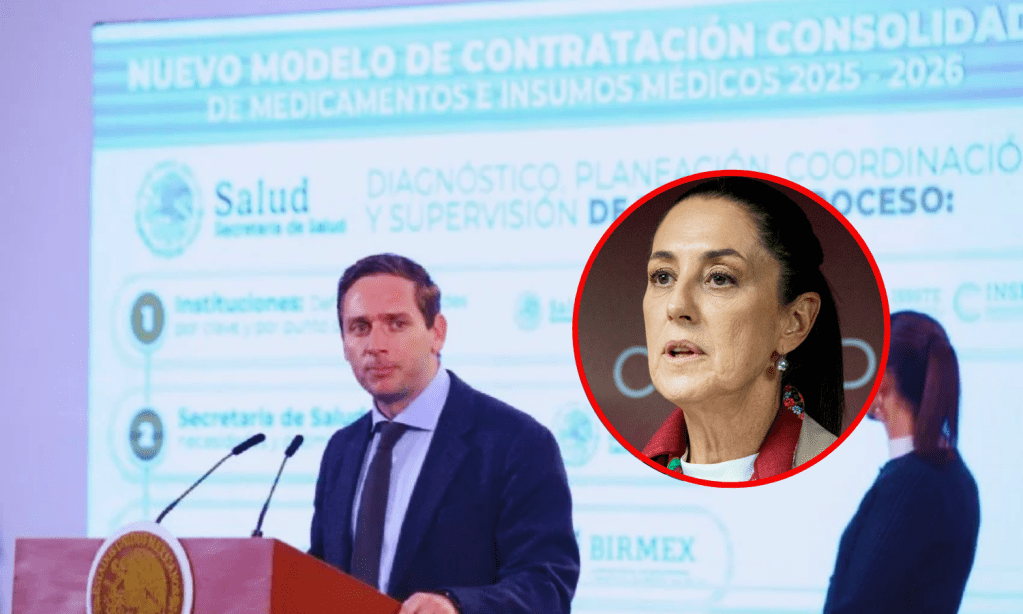 Claudia Sheinbaum regresa modelo de compra de medicinas que AMLO quitó y usaron Enrique Peña Nieto y Felipe Calderón Hinojosa.