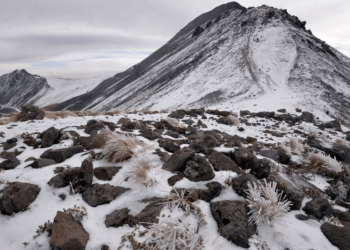 El Nevado de Toluca, cerrado por el clima, pero llegan turistas: “No subimos, pero hacía un frío de p…”.