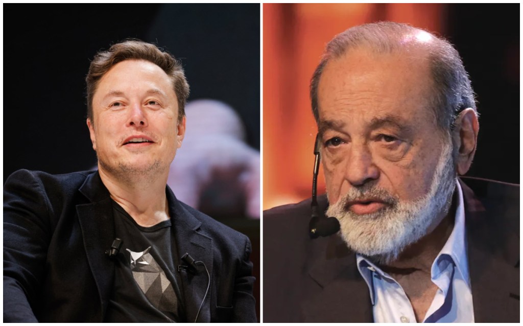 Elon Musk, dueño de Tesla y la red social X, "criticó" al empresario mexicano Carlos Slim por supuestos lazos con el narcotráfico