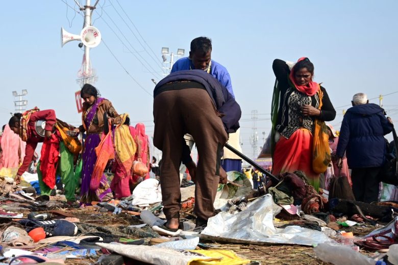 Estampida en la India