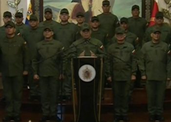 Fuerza Armada de Venezuela reitera lealtad a Maduro de cara a investidura