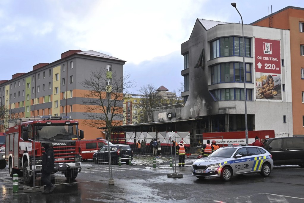 Incendio en República Checa