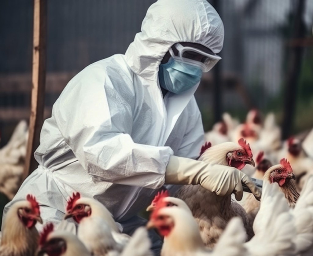 Se hace un monitoreo continuo de la evolución de la influenza H5N1