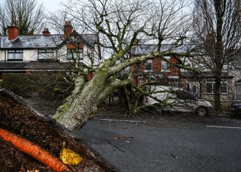 Irlanda pide ayuda para restablecer servicios tras el paso de la tormenta Éowyn