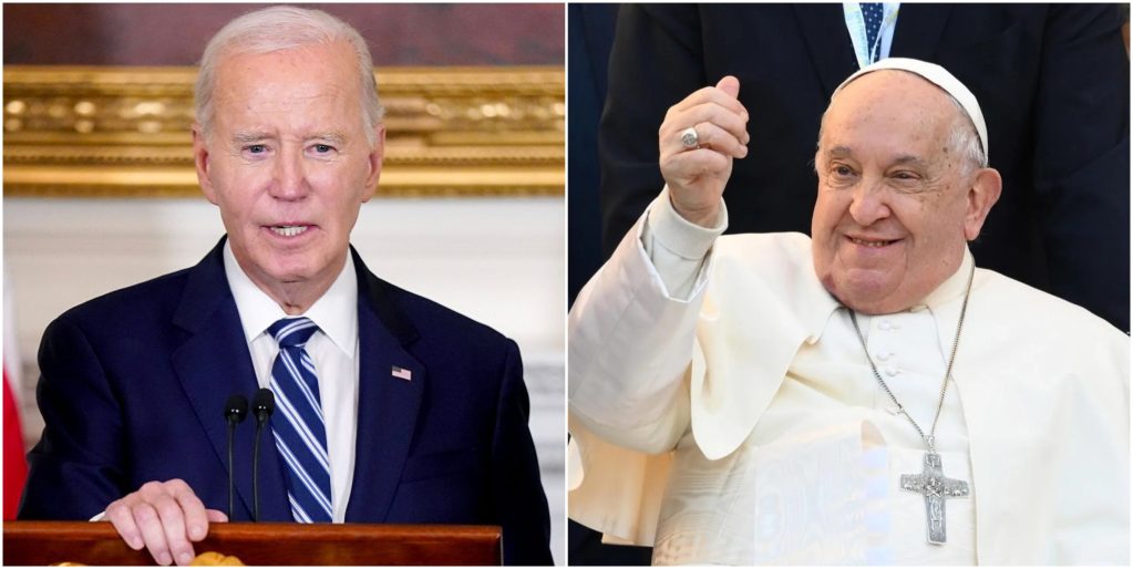 Joe Biden entregó este sábado al papa Francisco la Medalla de la Libertad con Distinción, la máxima condecoración civil en Estados Unidos.