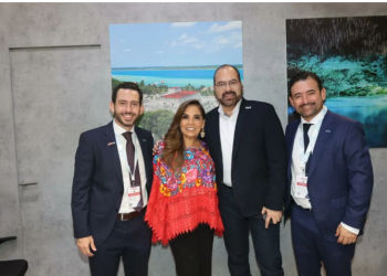 Mara Lezama anuncia nuevas rutas internacionales de Viva Aerobus hacia Cancún