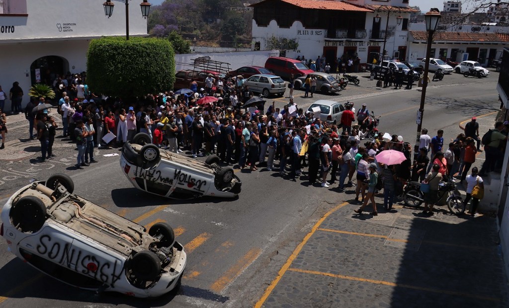 Una imagen de Taxco, Guerrero, donde el 27 de marzo de 2004 tres personas fueron linchadas, acusadas por el homicidio de la niña Camila, la niña de 8 años (Foto de internet)