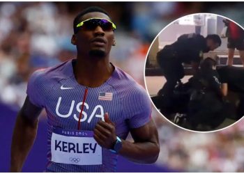 Medallista olímpico Fred Kerley fue arrestado con violencia en Miami