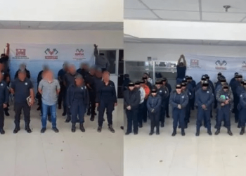 Mega operativo en Chiapas: detienen a 66 policías por vínculos criminales