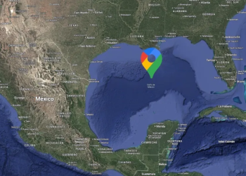 Google cambia el nombre del Golfo de México en su mapa para Estados Unidos