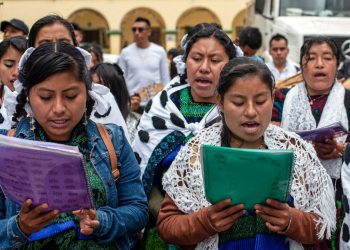 Miles de indígenas en Chiapas exigen justicia y paz