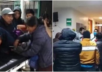 Niegan atención a mujer en hospital de Chiapas; da a luz en la entrada