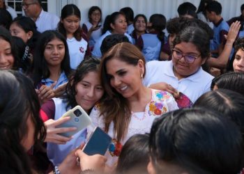 Para abatir rezagos, Mara Lezama anuncia domo para secundaria “IKAL” en beneficio de 900 estudiantes de Cancún