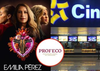Profeco exige a cadena de cines ser claro con “garantía” que ofrece tras quejas con “Emilia Pérez”