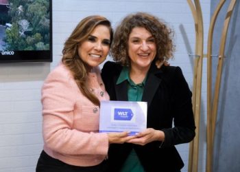 Recibe Mara Lezama el Reconocimiento al Liderazgo Femenino en Turismo 2025 de “Women Leading Tourism”