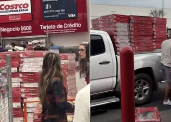 Revendedores acaparan rosca de reyes en Costco; mujer compra 800 piezas