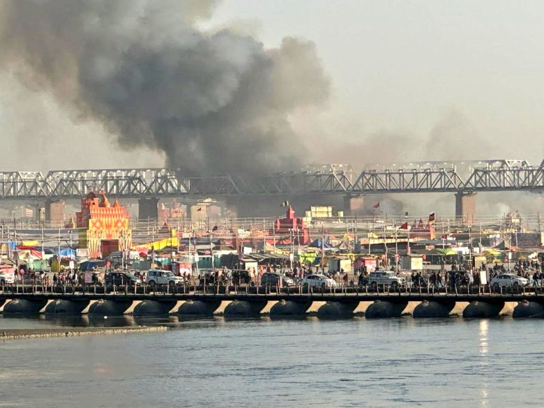 Incendio en la India