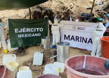 Semar desmantela narcolaboratorio de “El Mayo” en Sinaloa