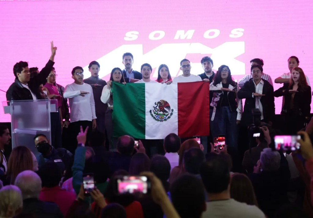 Hoy se anunció el registro de Somos México, partido político de oposición (Foto de El Universal)