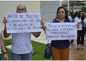 Trabajadores del Poder Judicial anuncian paro de labores; estos estados se sumaron